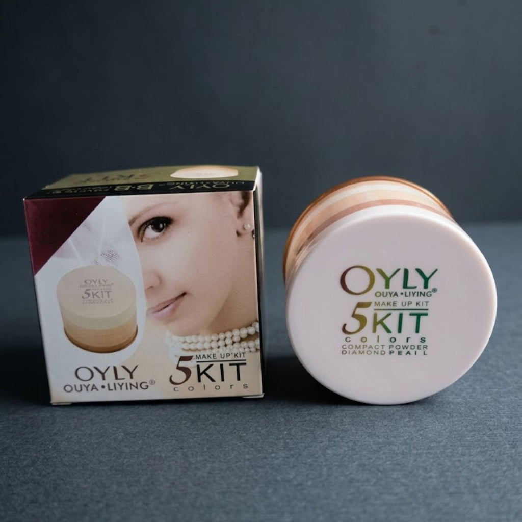 OYLY 5 In 1 Compact Face Powder Kit