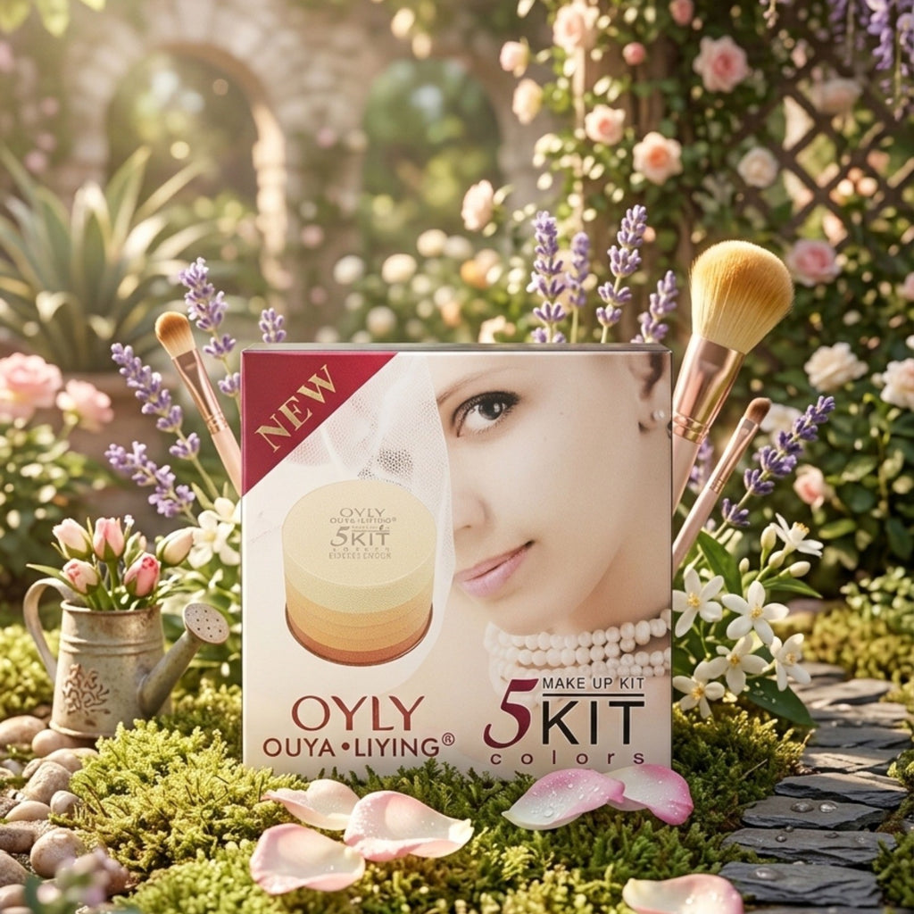 OYLY 5 In 1 Compact Face Powder Kit