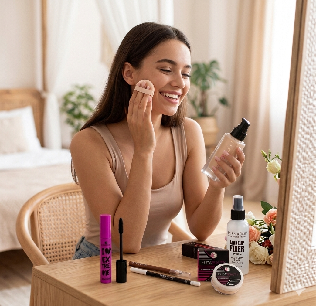 12 in 1 Makeup Deal Make-up Fixer +5 in 1 Lipstick + Eyeliner and many more