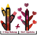 3 in 1 HUDA Beauty Professional Eyes Cheeks Lips