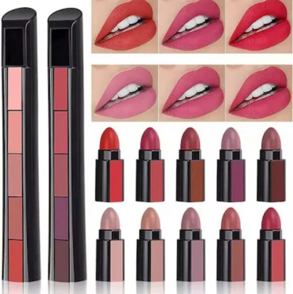 5 In 1 Huda Beauty Lipstick Shades - - Nude