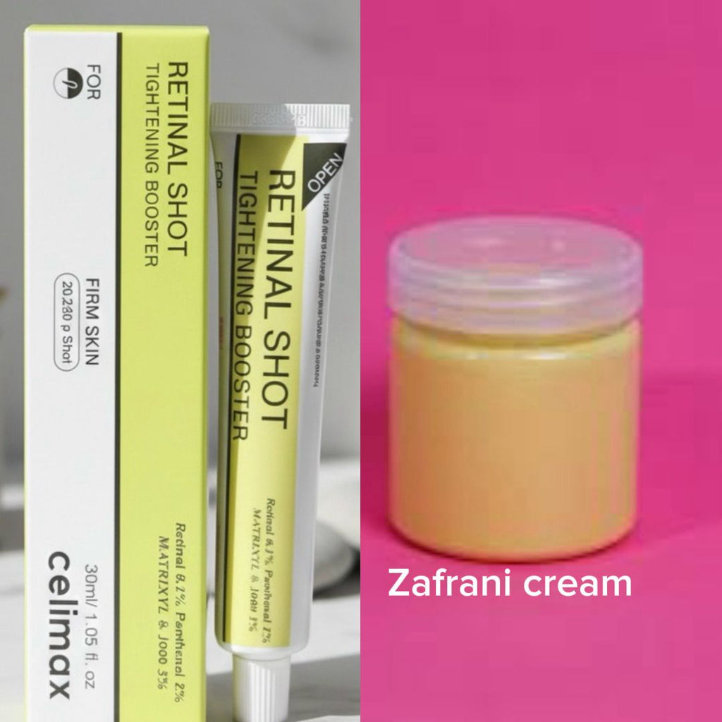 Deal Pack – 15ml Retinal Serum for Firm & Smooth Skin + Zafrani Whitening Cream 200g