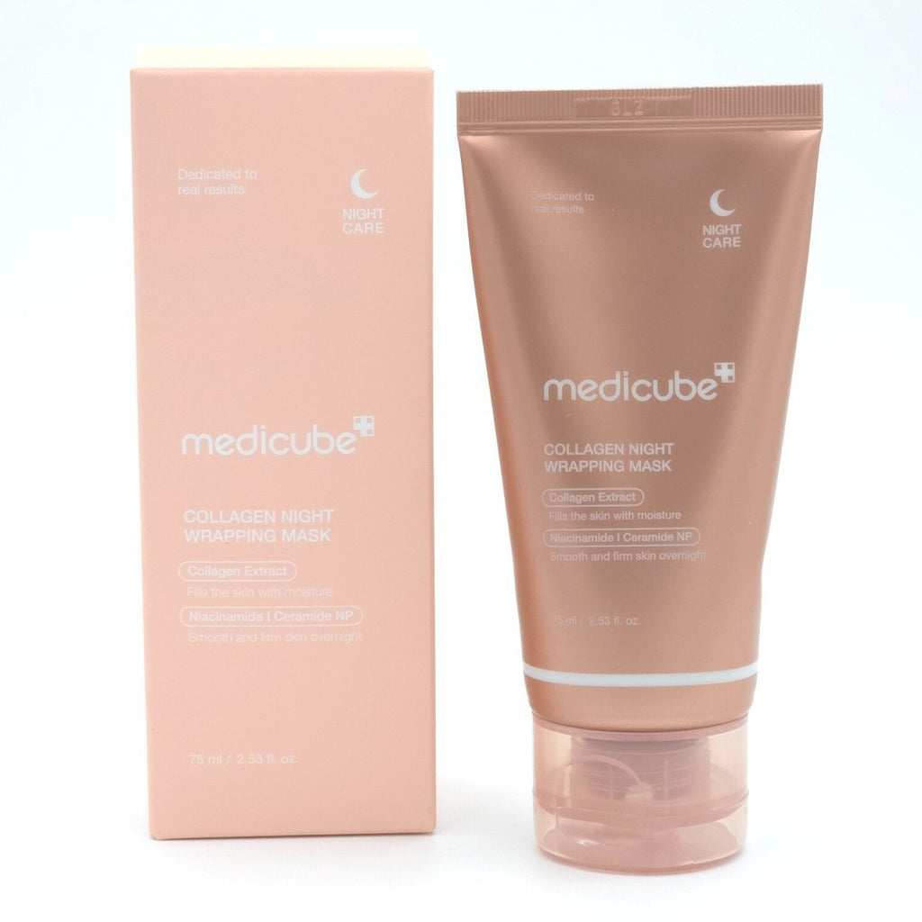 Medicube Collagen Overnight Wrapping Peel Off Facial Mask Pack 75ml Made In Korea