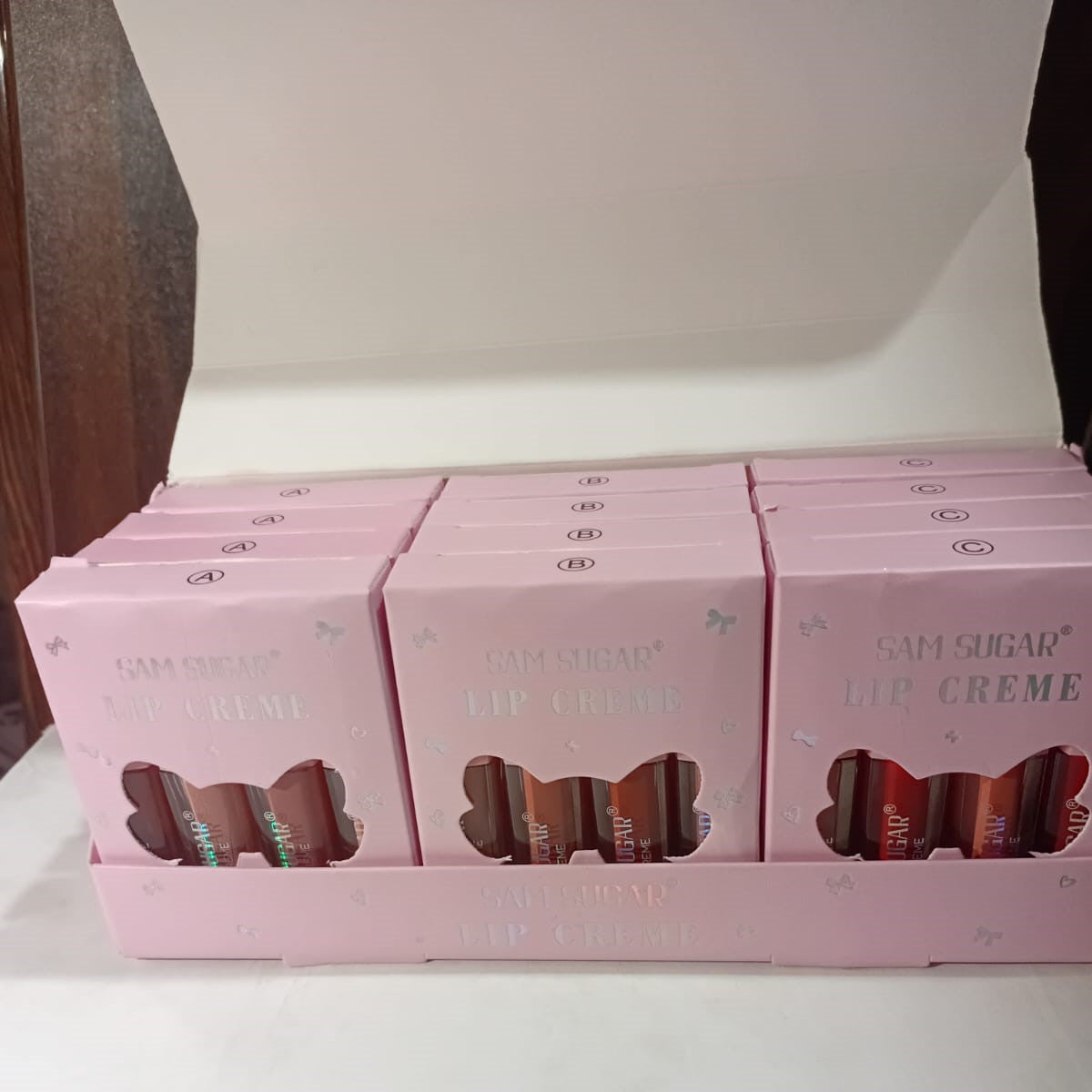 Sam Sugar Matte Liquid Lipsticks Pack Of 4 Long Lasting Multi Shades
