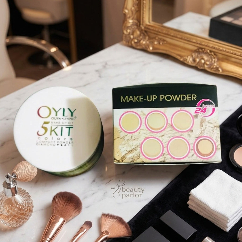 OYLY 5 In 1 Compact Face Powder Kit