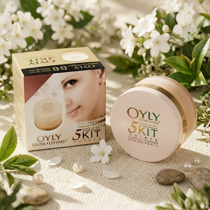 OYLY 5 In 1 Compact Face Powder Kit
