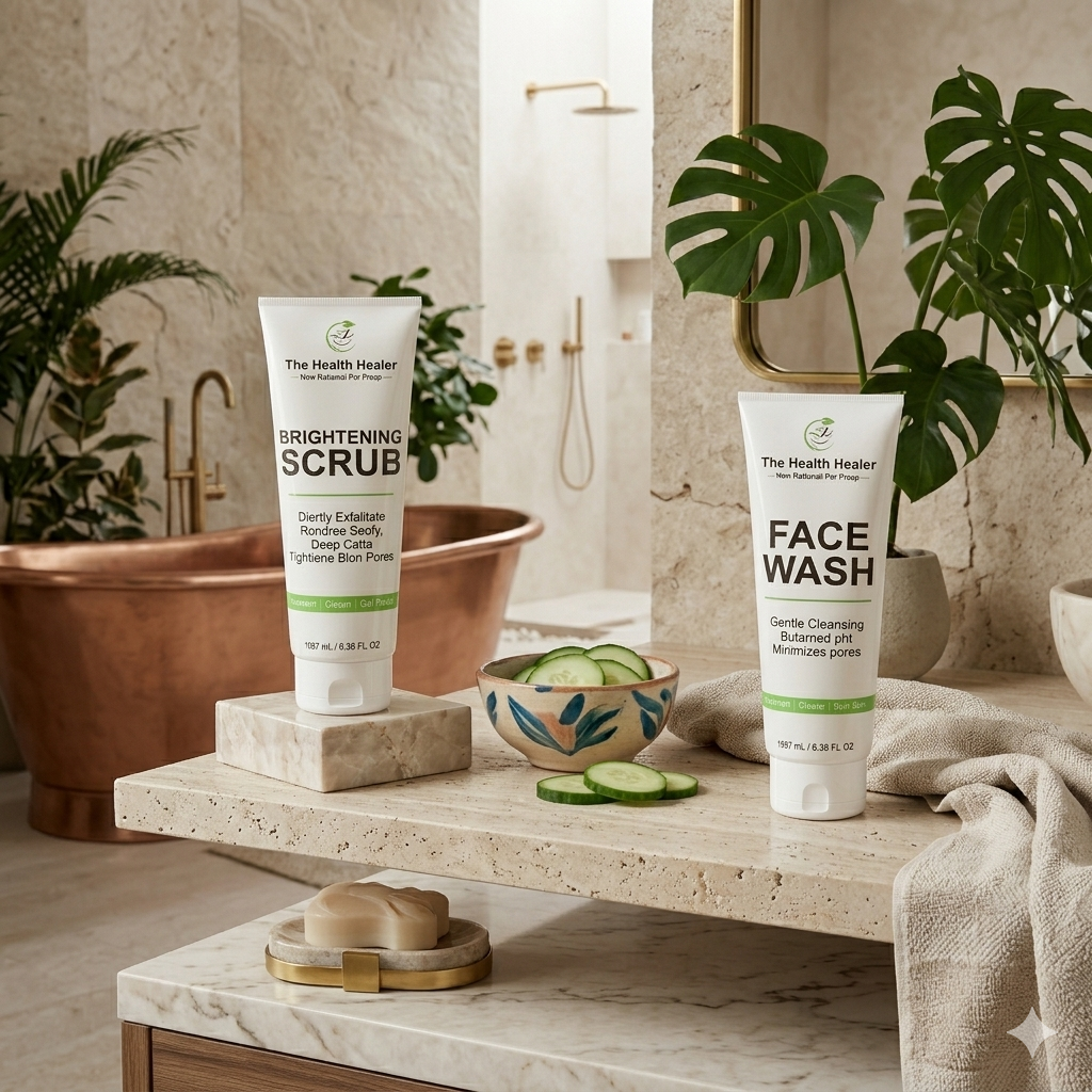 2 in 1 Brightening Facewash & Scrub Deal Moisturizes Your Skin, Pack of 2