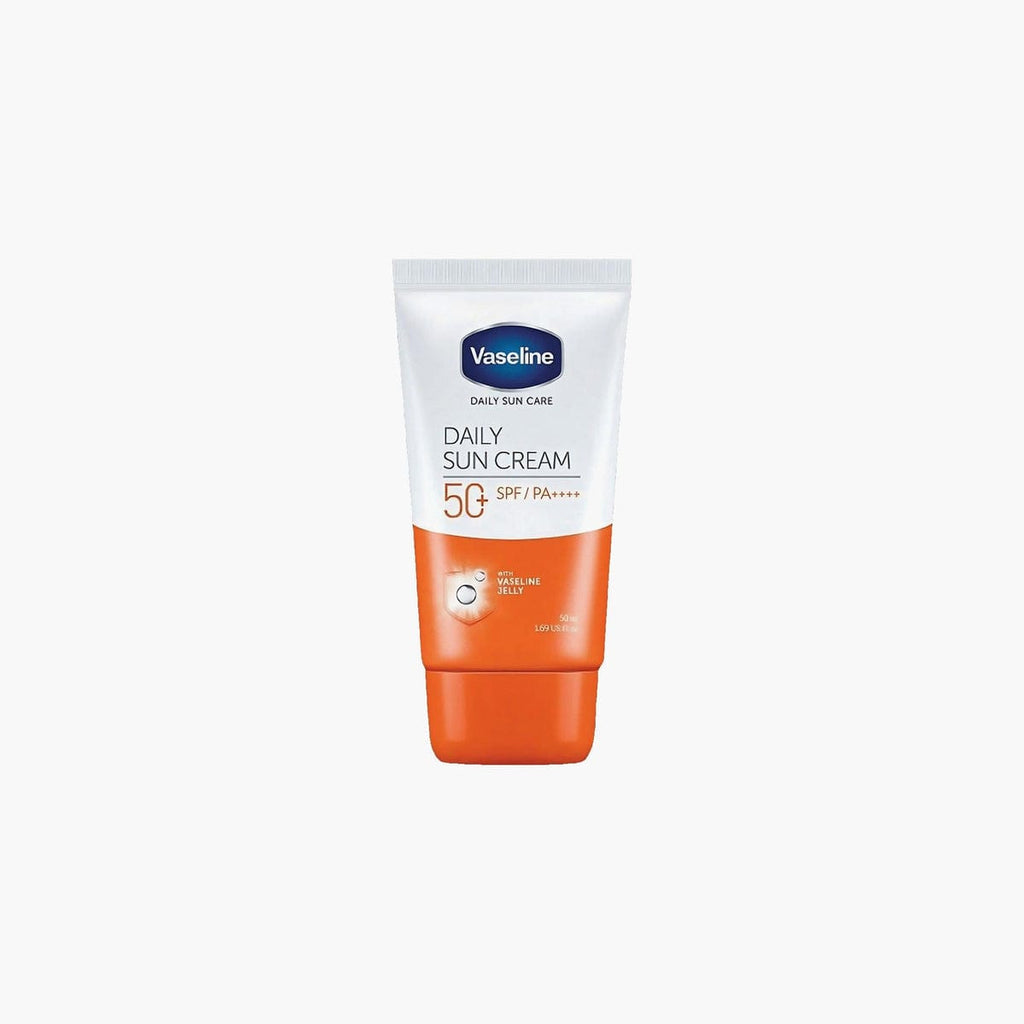 Vaseline Daily Sun Care Sun Cream SPF50+ PA++++ | Lightweight Moisturizing Sunscreen For Face & Body 50m