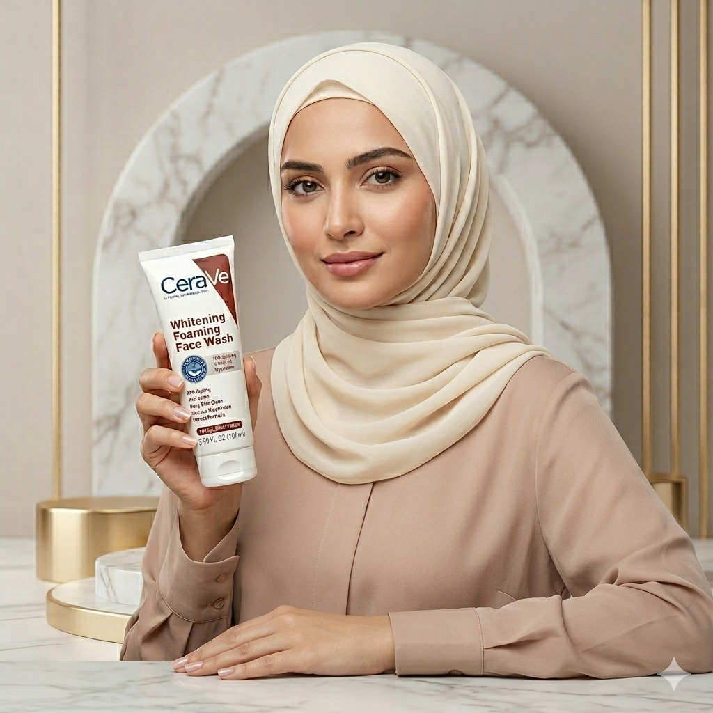 Cerave Whitening Foaming Face Wash 100ml