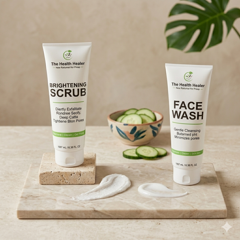 2 in 1 Brightening Facewash & Scrub Deal Moisturizes Your Skin, Pack of 2