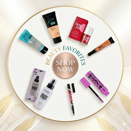 7 in 1 Makeup Deal Includes - Setting Spray, BB Cream, Primer, Lip Tint, Concealer, Mascara and Eyeliner