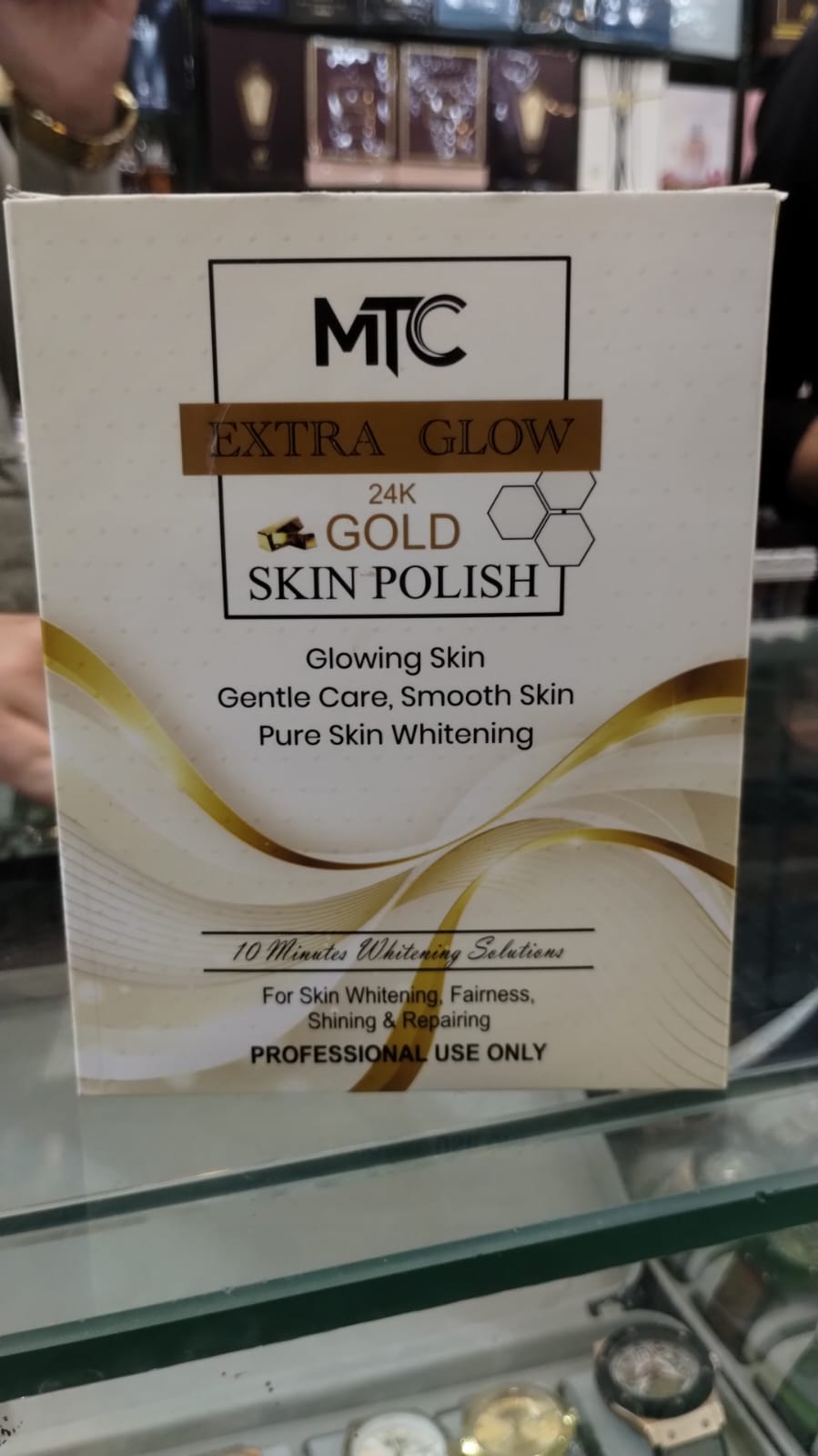 MTC International Extra Glow 24K Gold Skin Polish Kit Made in France