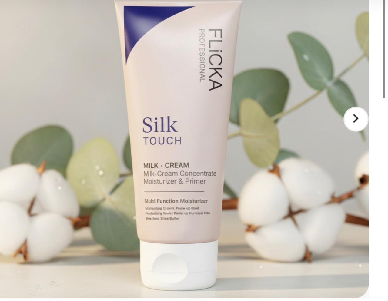 Silk Touch Milk Cream Moisturizer & Primer – 2-in-1 Hydrating Base | Aloe Vera & Shea Butter