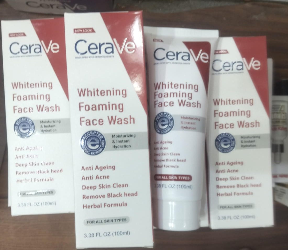 Cerave Whitening Foaming Face Wash 100ml