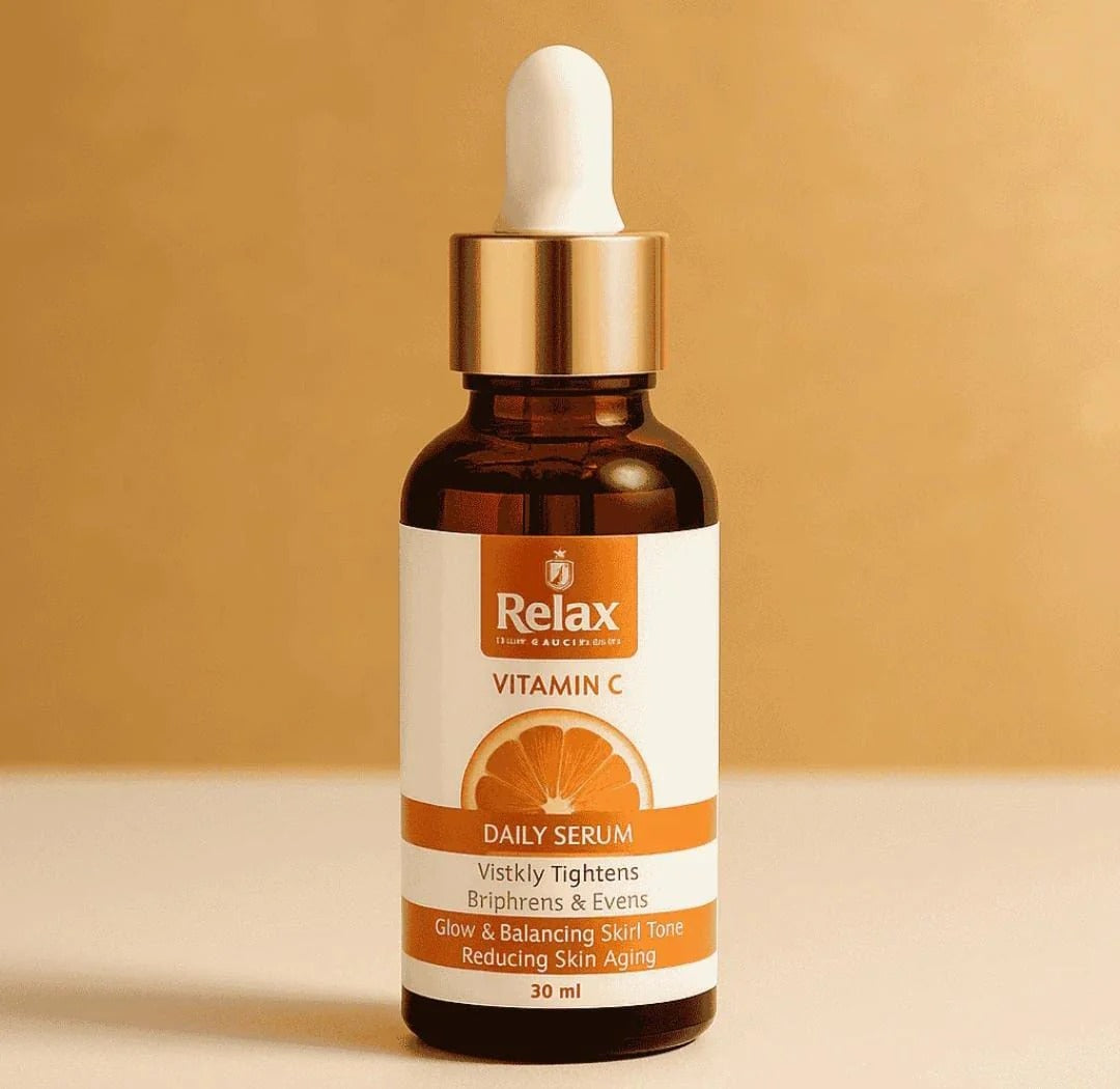 Relax Vitamin C Daily Face Serum – Brightening, Anti-Aging & Hydrating