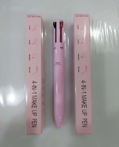 Multi-effect 4 In 1 Eyeliner Eyebrow Pencil Contour Pen Long Lasting Waterproof for girls, eyeliner lipstick highlighter brow liner all in one