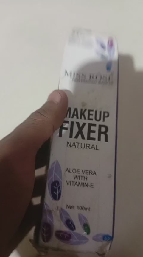 Makeup Fixer Spray 100ml – Professional Long-Lasting Makeup Setting Spray with Aloe Vera & Vitamin E